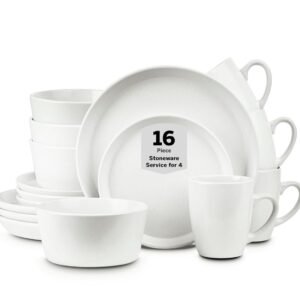 White 16pcs dinnerset