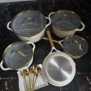 Parla ceramic cookware 9pcs