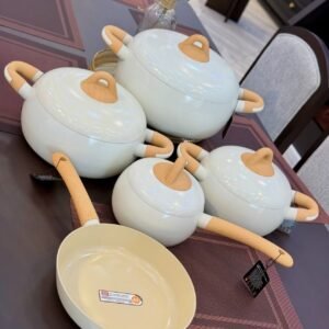 UCC life luxury ceramic cookware set 9pcs