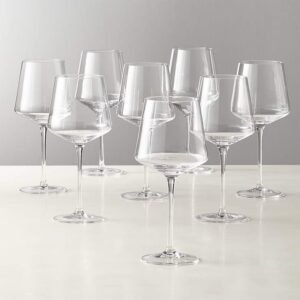 Wine glasses set 6pcs