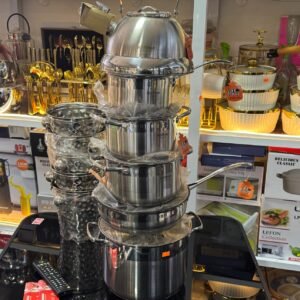 Zepter stainless steel cookware set 12pcs