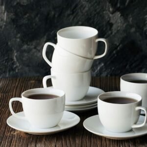 Tea cup & saucer 8pcs