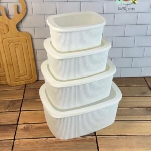Food storage box 4pcs
