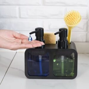 Double plastic Soap dispenser